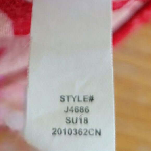 Madewell Red/White Daisy Wrap Romper Size 2 - Picture 10 of 14